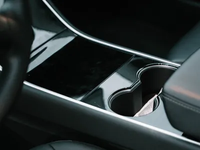Tesla Model 3 Long Range interior — premium cabin